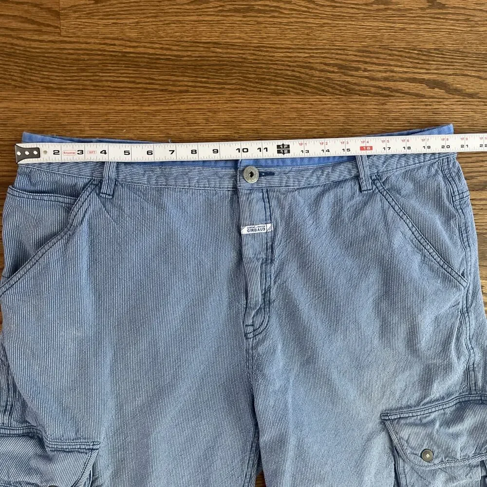 Vintage Marithe Francois Girbaud Y2K Hudson Cargo Shorts Baggy Relaxed Fit 42